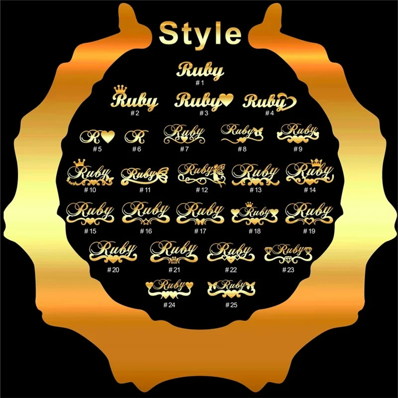 Earrings Bamboo Style Personality Name Drop Earring Hiphop Sexy