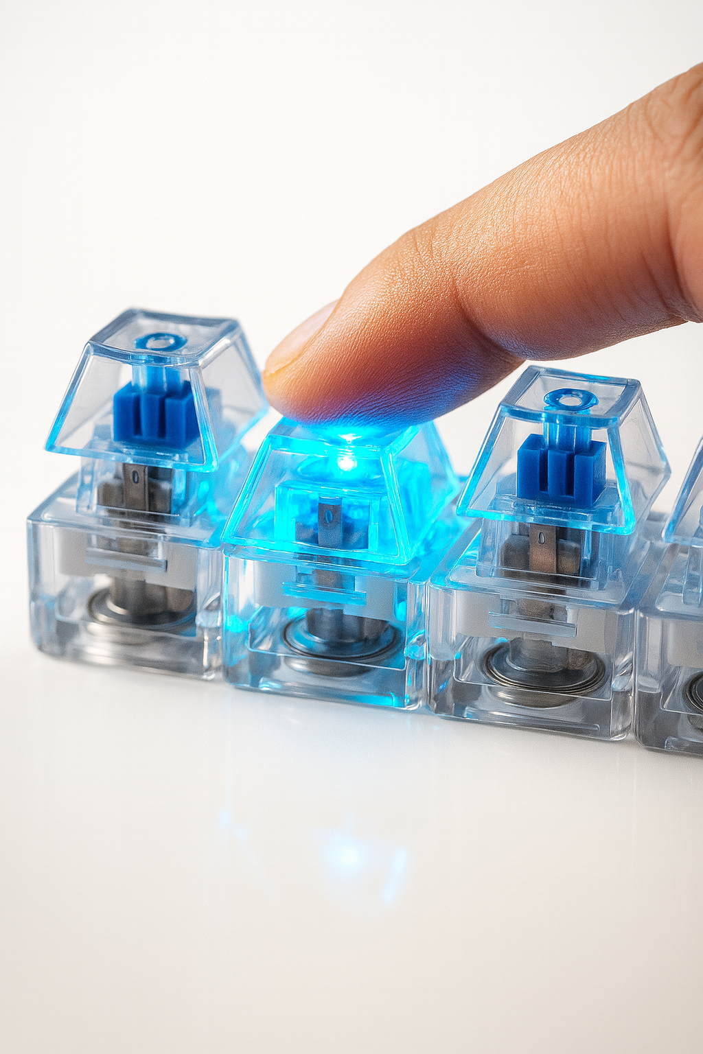 Teclas Mecánicas Anti-Estrés con LED – Juguete Sensorial Relajante