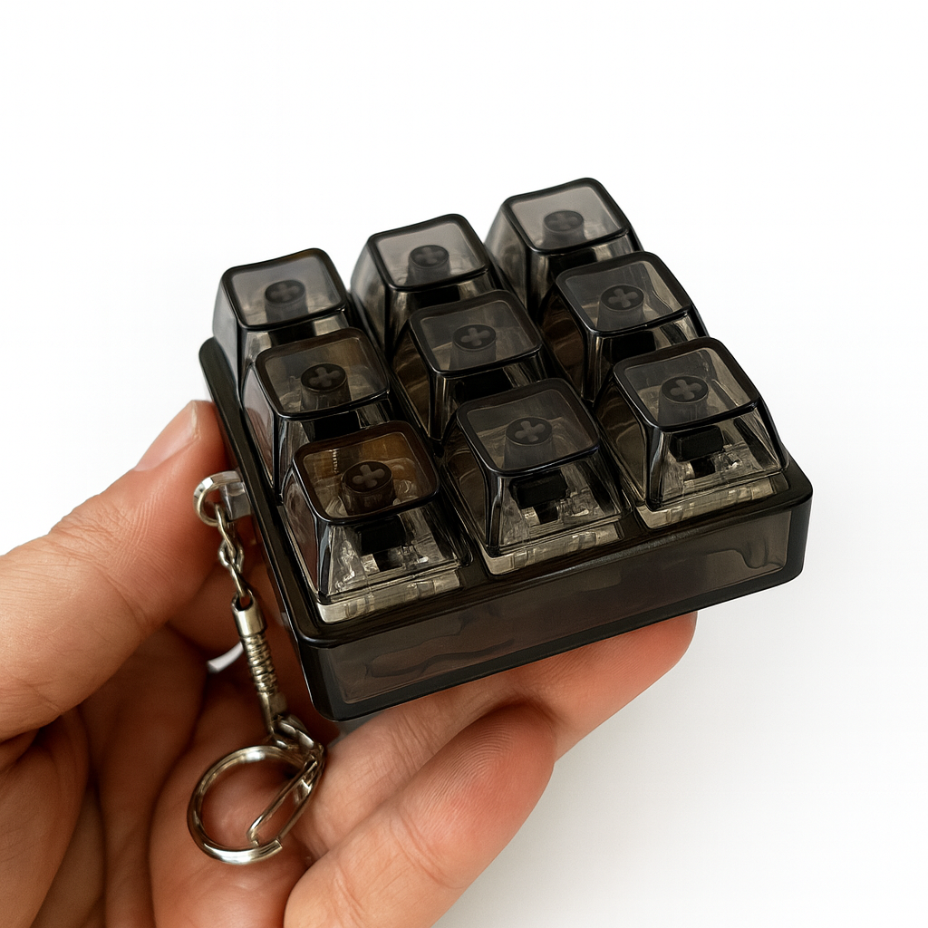 Teclas Mecánicas Anti-Estrés con LED – Juguete Sensorial Relajante