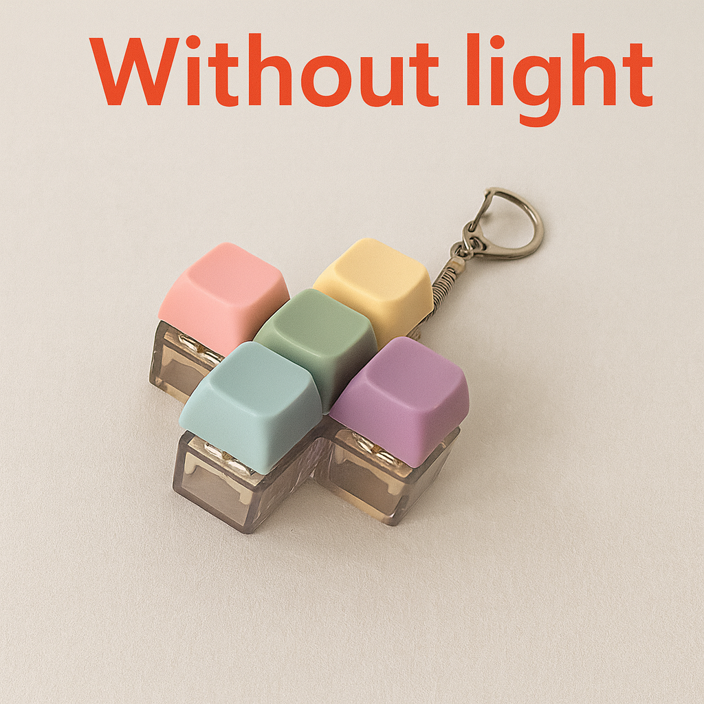 Teclas Mecánicas Anti-Estrés con LED – Juguete Sensorial Relajante