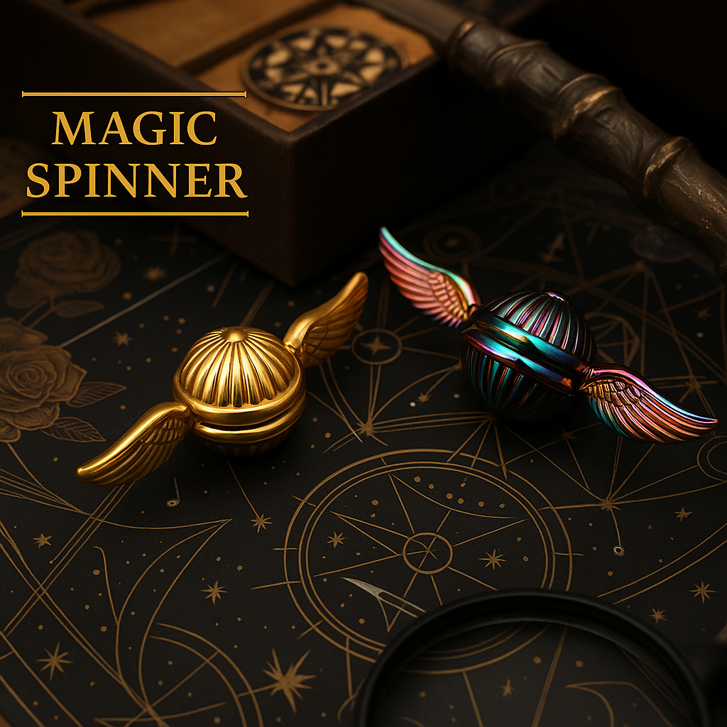 Fidget Antiestrés Premium con Giro Infinito Harry potter Limited edition