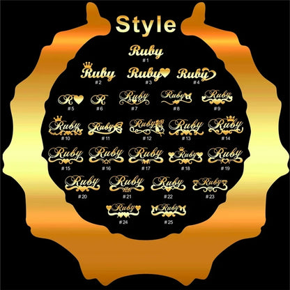 Earrings Bamboo Style Personality Name Drop Earring Hiphop Sexy